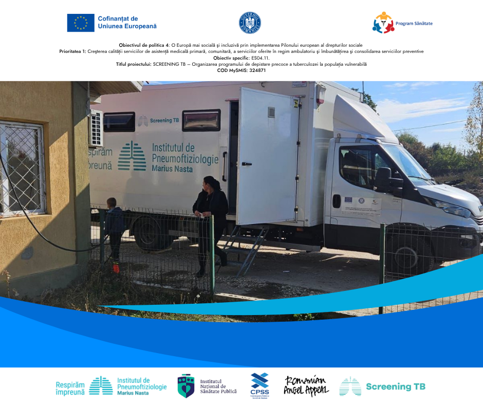 Caravana Sănătății Plămânilor continuă în județul Gorj: screening pulmonar gratuit în noi comunități